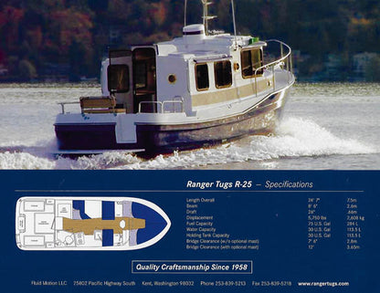 Ranger R-25 / R25 Tug Brochure