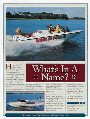 Moomba Brochure
