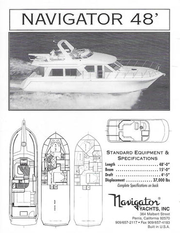 Navigator 48 Specification Brochure