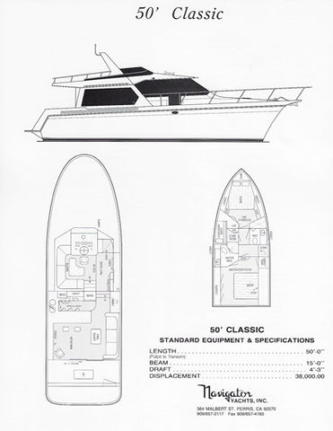 Navigator 50 Classic Specification Brochure
