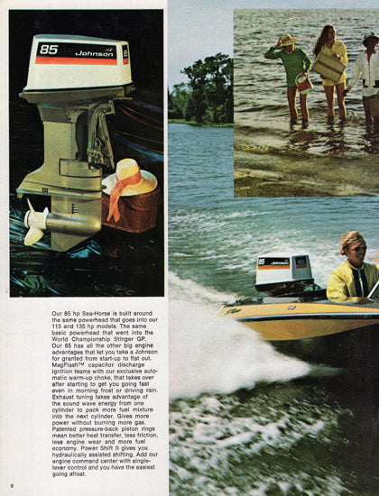 Johnson 1974 Outboard Brochure