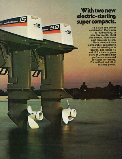 Johnson 1974 Outboard Brochure
