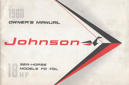 Johnson 1969 Sea Horse 18HP Manual