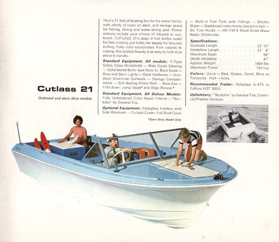 Pacific Mariner 1966 Brochure