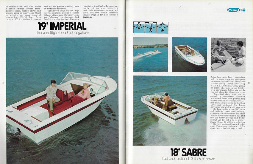 Penn Yan 1972 Brochure