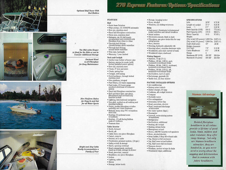 Stamas 1998 Brochure
