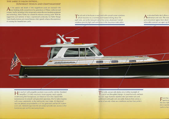 Sabre 52 Express Brochure