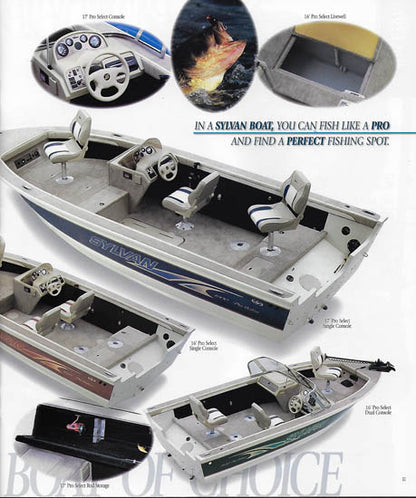 Sylvan 1998 Fishing & Pontoon Brochure