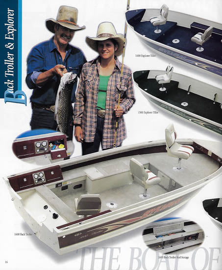 Sylvan 1998 Fishing & Pontoon Brochure
