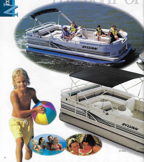 Sylvan 1998 Fishing & Pontoon Brochure