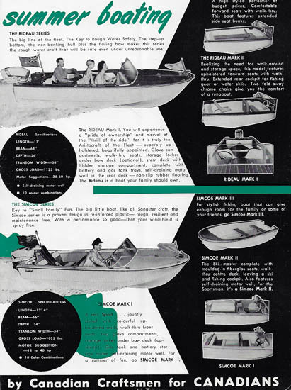 Sangstercraft Brochure