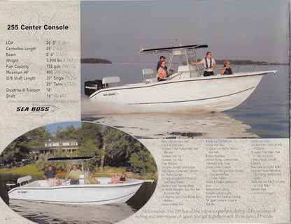 Sea Boss 2007 Brochure