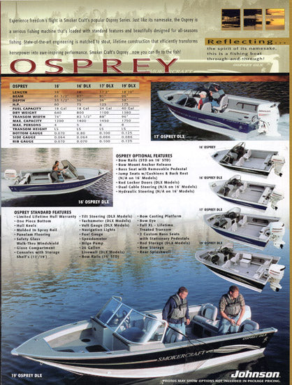 Smoker Craft 2003 Fishing Brochure