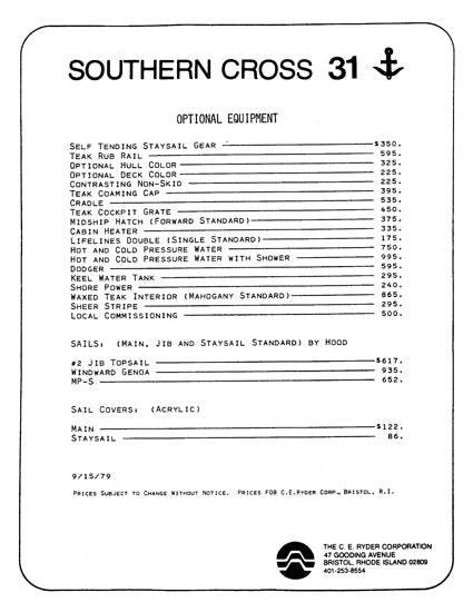 Southern Cross 31 Digital Brochure Package