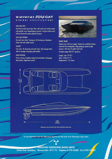 Shakespeare Hydra Cat Brochure