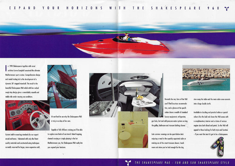 Shakespeare 960 Brochure