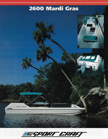 Sport Craft 2600 Mardi Gras Brochure
