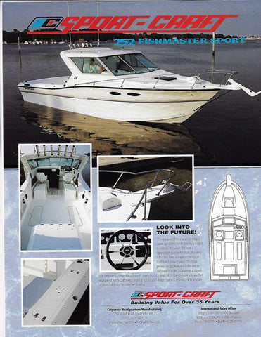 Sport Craft Fishmaster 252  Sport Brochure