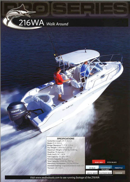 Sea Fox 2011 Brochure