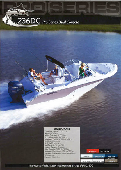 Sea Fox 2011 Brochure