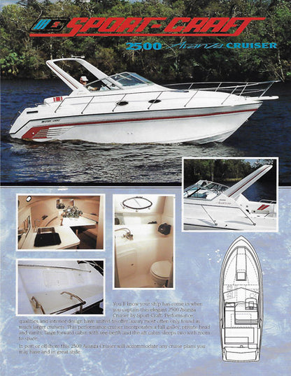 Sport Craft 2500 Avanza Cruiser Brochure