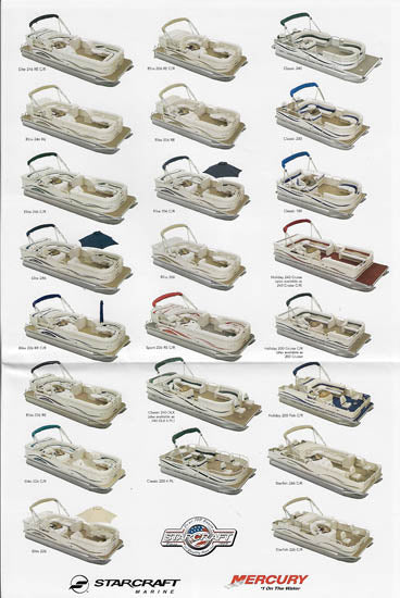 Starcraft 2005 Pontoon Poster Brochure