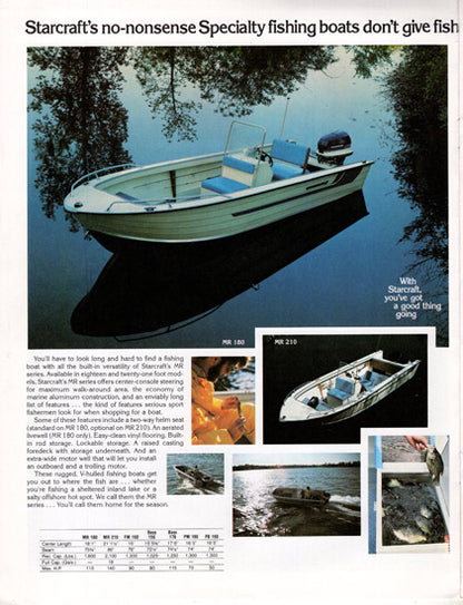 Starcraft 1982 Brochure