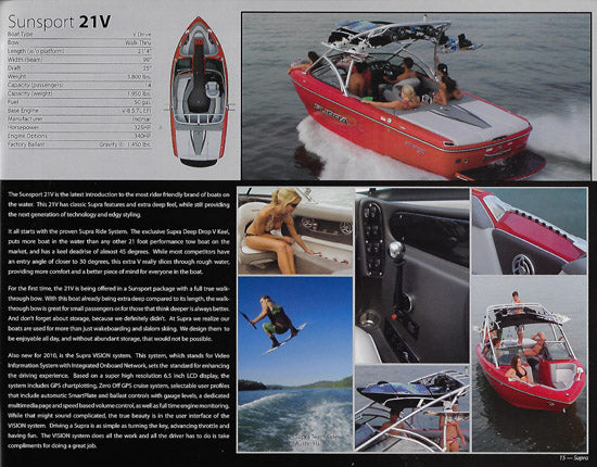 Supra 2010 Brochure