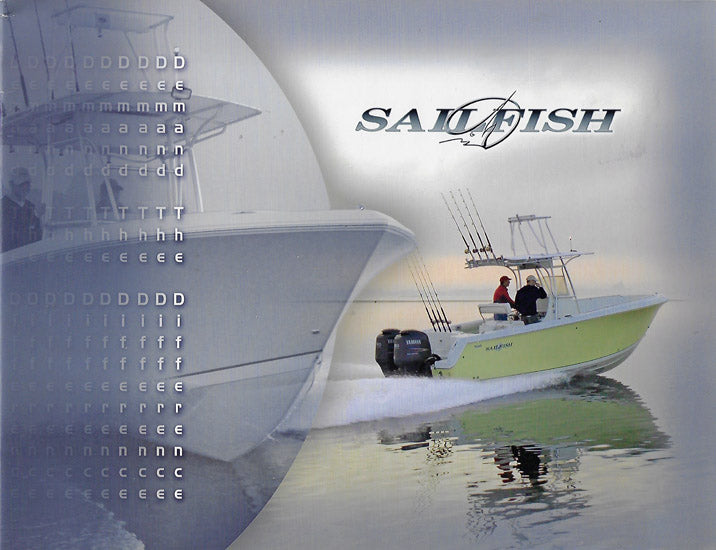 Seminole 2007 Sailfish Brochure
