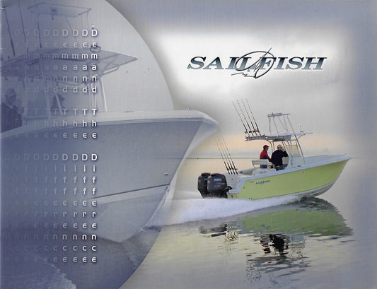 Seminole 2007 Sailfish Brochure