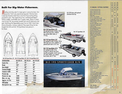 Sea Nymph 1993 Brochure