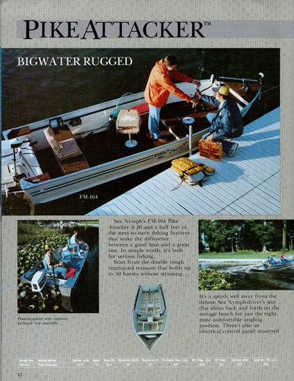 Sea Nymph 1983 Brochure