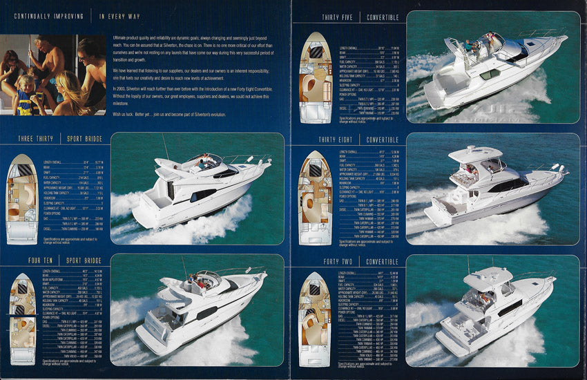 Silverton 2003 Full Line Brochure
