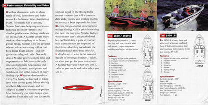 Skeeter 1995 Abbreviated Brochure