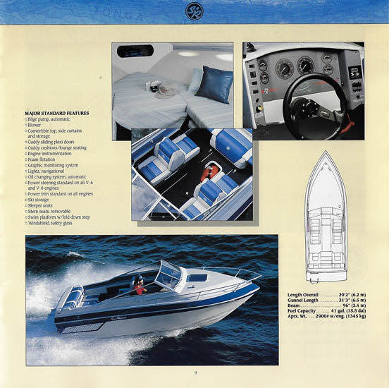 Sun Runner 1989 GTS & Sunsport Brochure
