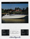 Sea Ray 500 Sundancer Specification Brochure (1992)
