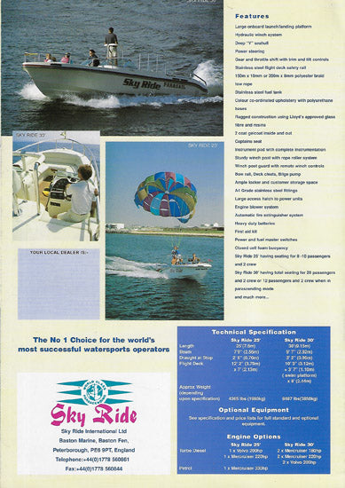 Sky Ride Brochure