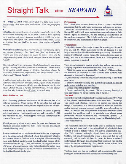 Seaward Construction & Design Brochure