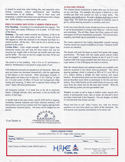 Seaward Construction & Design Brochure