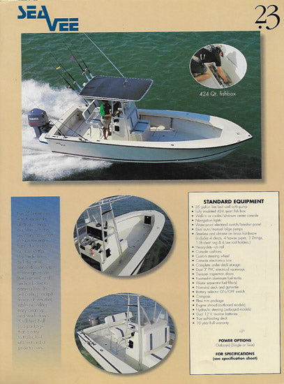 Sea Vee 1990s Brochure