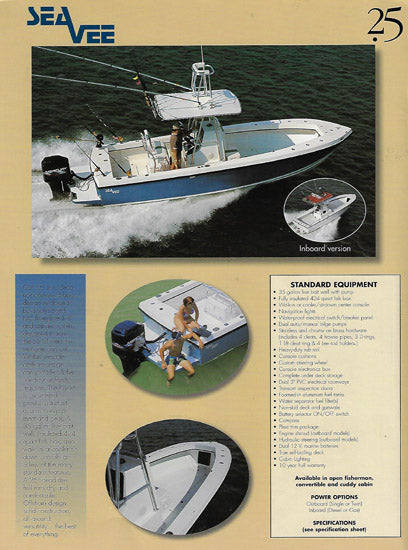 Sea Vee 1990s Brochure