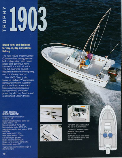 Bayliner 1996 Trophy Brochure