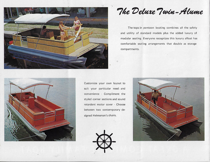 Twin Alume Pontoon Brochure