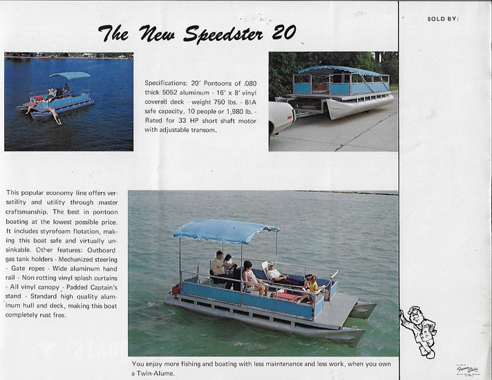 Twin Alume Pontoon Brochure