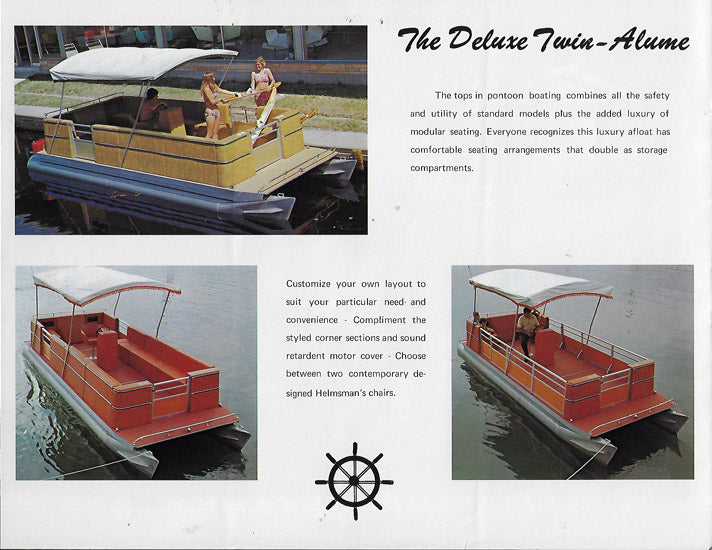 Twin Alume Pontoon Brochure