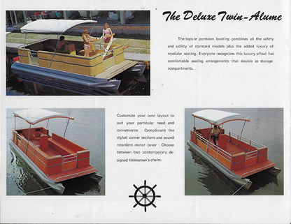 Twin Alume Pontoon Brochure