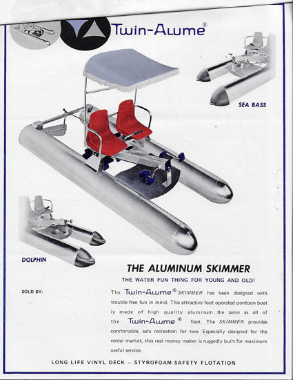 Twin Alume Pontoon Brochure