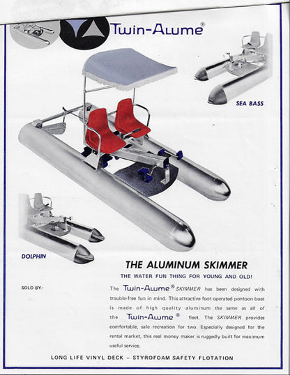 Twin Alume Pontoon Brochure