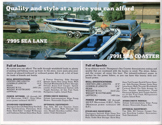 Thompson 1979 Brochure