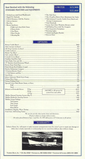 Tashmoo 24 Brochure